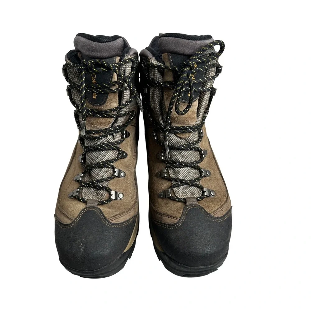 Columbia Frontier Peak GTX Brown Mid Top Hiking Boots BM3010-255 Men's Sz 11.5
